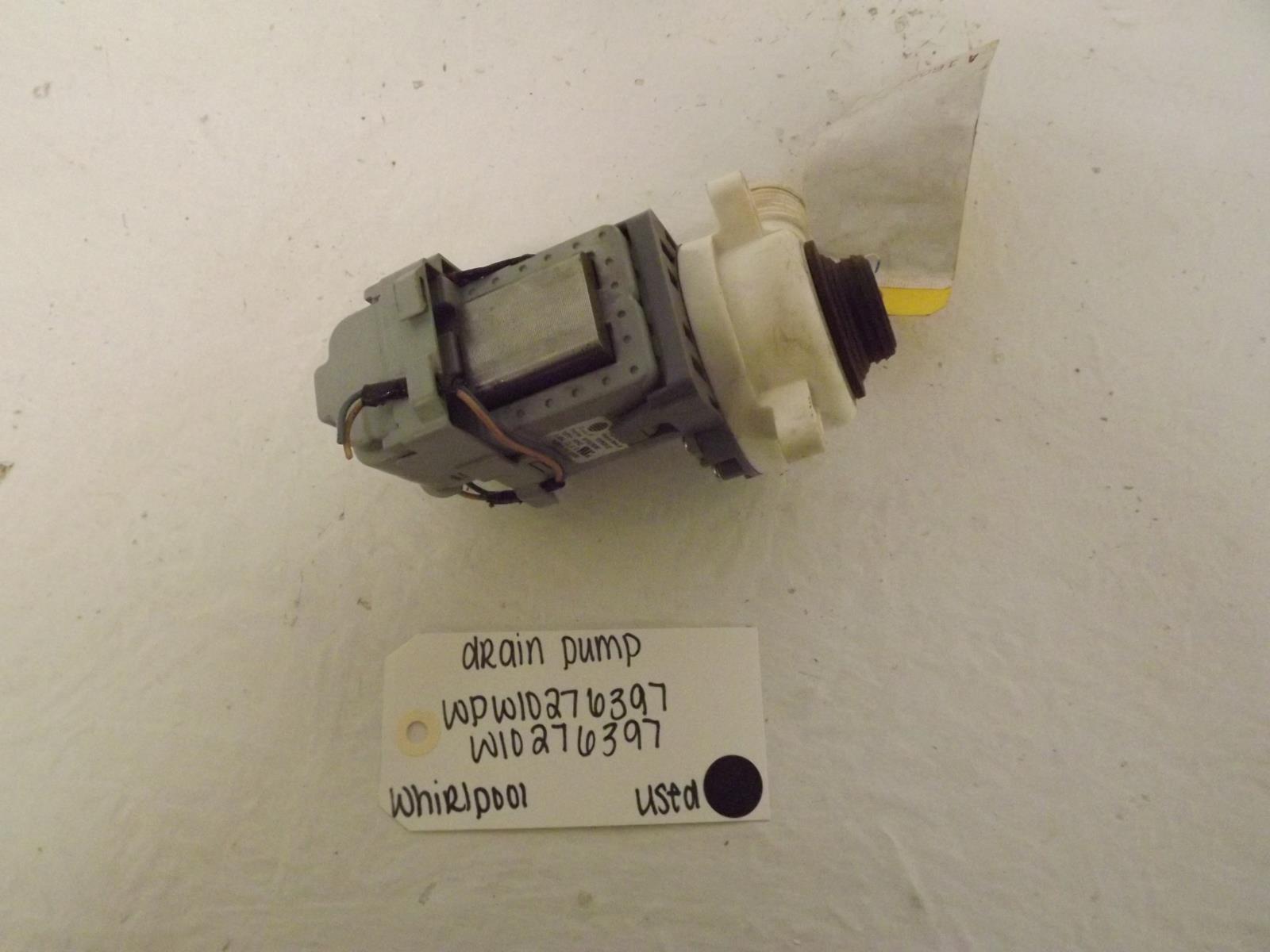 Whirlpool Washer WPW10276397 W10276397 Drain Pump Used Whirlpool Washer WPW10276397 W10276397 Drain Pump Used